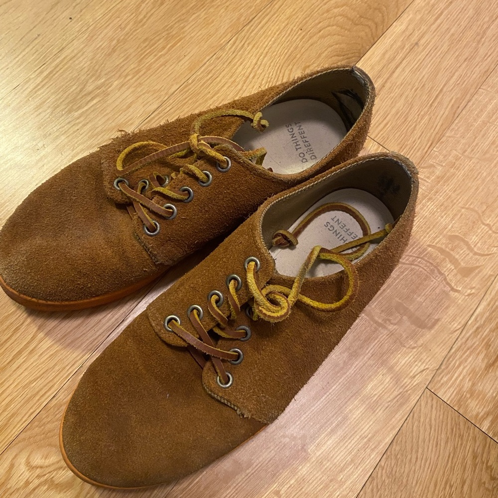Brown Suede Men's Shoes